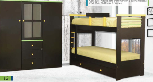 Cucheta Superpuesta Lucia Con Carro. Mdf Laqueado Cod. 306