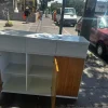 Bahiut Vajillero 3 Puertas, 3 Cajones 1.20 Mt Blanco Paraiso