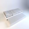 Cama 1 Plaza 0.80 Mts. Con Marinera. Melamina. Dolfin