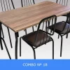 D_956196-MLA31712554032_082019-O.webp Combo Cocina Comedor Mesa Melamina 140 + 6 Sillas Amelia C18