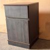 Mesa De Luz Para Sommier, 1 Cajon, 1 Puerta- 38 X 61 X 38
