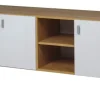 Rack Mesa Para Tv Led Mesina- 2puertas- Estantes- 118 X 52