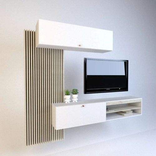 D_958298-MLA51278691459_082022-O.jpg Panel Rack Organizador Flotante P- Tv.- 220 X 190. Cod. 1111