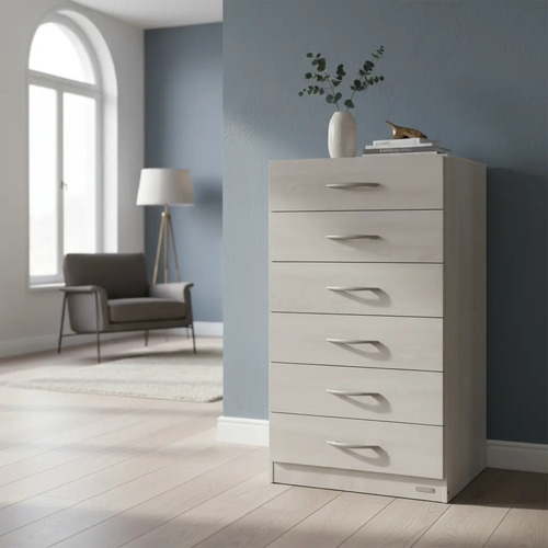 Chiffonier Cajonera 6 Cajones Correderas Metalicas Cod. 920