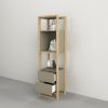 D_958689-MLA45143675558_032021-O.jpg Columna Torre Organizador 173 X 48 X 38- 2 Cajones- Cod 4205