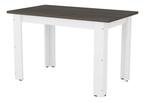 Mesa De Cocina Comedor 1.20 X 0.70 Lmr 120. Tapa Y Patas Mel