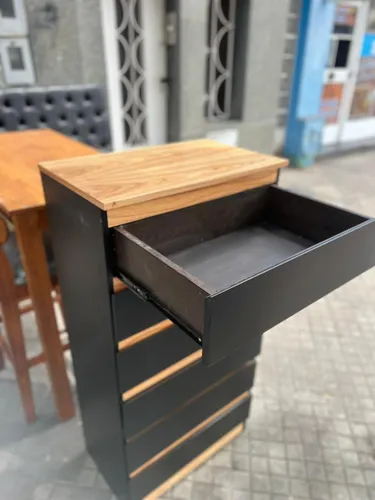 Cajonera Chifonier 6 Cajones. Laqueado Paraiso 120 X 60 X 38