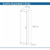 D_960403-MLA85675300748_062025-O.webp Despensero Organizador Con Estantes- 180 X 36 X 34--cdm 362