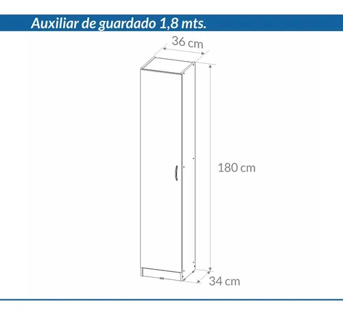 D_960403-MLA85675300748_062025-O.webp Despensero Organizador Con Estantes- 180 X 36 X 34--cdm 362
