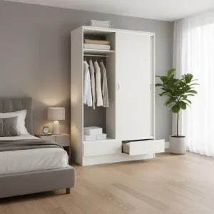 Ropero Placard 2 Puertas Corredizas 120 X 220 Cm Cod 632