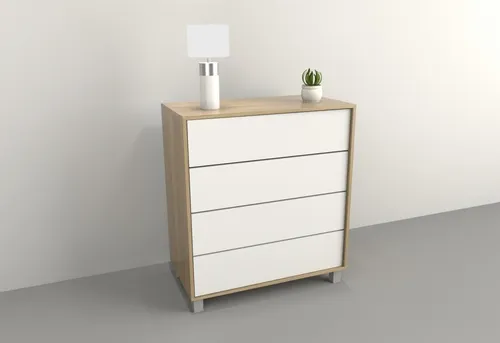D_961495-MLA45131236311_032021-O.webp Cajonera Chiffonier 4 Cajones- Sistema Push. Cod. 6055