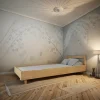 Carro Cama Pino Lustrado Para Colchon De 80 X 190
