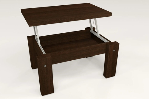 D_961522-MLA72165747465_102023-O.jpg Mesa De Living Centro Doppia Doble Altura. Melamina 95- 65