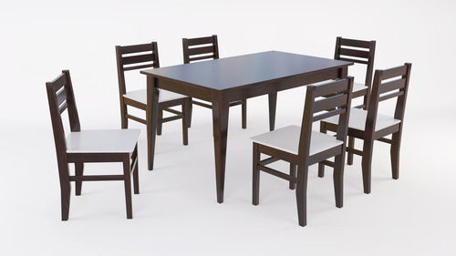 D_961885-MLA79083052178_092024-O.jpg Mesa Comedor Escandinava 1.50 X 90 + 6 Sillas Atlantic- Pino