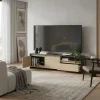 D_962033-MLA93345051846_092025-O.webp Mesa Rack Tv/ Led 80 Niza. 180 X 51 X 35- 2 Ptas, 1 Cajon