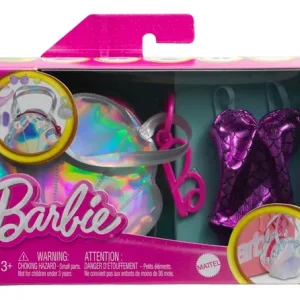 Conjunto Accesorios Barbie Playa Con Traje De Baño
