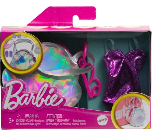 Conjunto Accesorios Barbie Playa Con Traje De Baño
