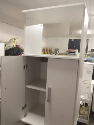 Mueble Auxiliar Para Microondas 2 Puertas- Estante Cod. 3046