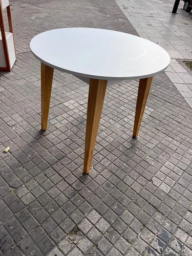 D_964353-MLA77032949075_062024-O.jpg Mesa Cocina Comedor Redonda Norway 1.20 Mts. Pino Lustrado