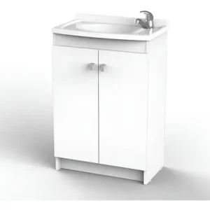 D_965274-MLA95500728337_102025-O.webp Vanitory Mueble Para Baño Con Bacha 1 Agujero 55 Cm De Pie Color De La Bacha Blanco Color Del Mueble Blanco