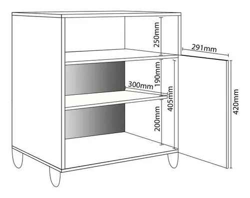 D_965975-MLA44654663909_012021-O.webp Mueble Auxiliar Despensero P- Baño- Cocina- Lavadero Dl 636