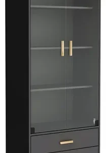 D_966159-MLA83408655623_032025-O.webp Mueble Organizador Cristalero 2 Ptas, 2 Caj 182 X 70 Le 6013