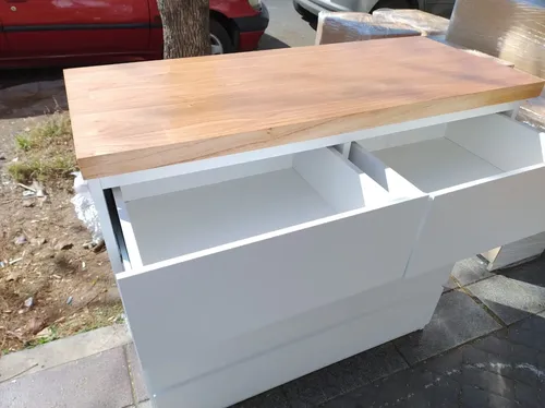 Comoda Chiffonier Cajonera- 5 Cajones- Laqueado Tapa Paraiso