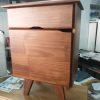 Mesa De Luz 1 Cajon, 1 Puerta. Tipo Escandinava- Cod. 126