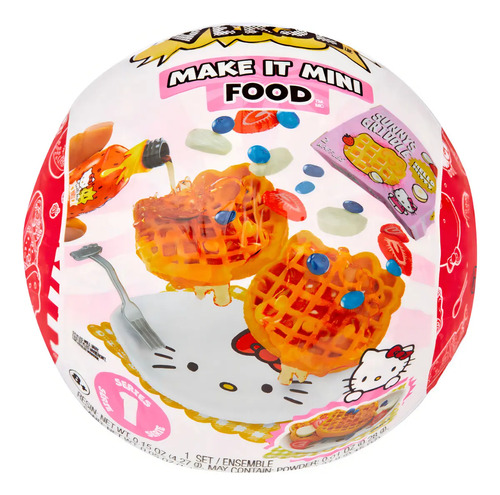MGA Entertainment Miniverse Make It Mini Food Hello Kitty Muñecas Sanrio Hello Kitty