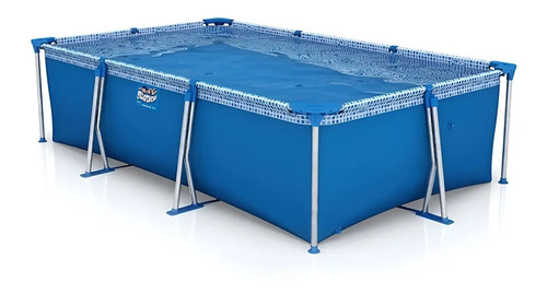 D_966962-MLA96125677877_102025-O.jpg Pelopincho 1043 Pileta Estructural Rectangular Con Capacidad De 2800 Litros 1.6x2.7 M Azul Mosaico
