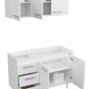 D_967040-MLA73777572485_012024-O.jpg Combo Bajo Mesada + Alacena 120 Cm X 50 Cod. 10139