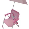 Sillon Reposera Infantil Con Sombrilla. Varios Colores