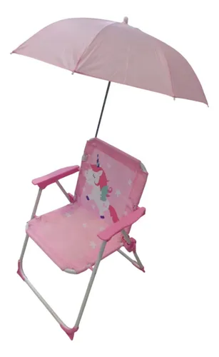 Sillon Reposera Infantil Con Sombrilla. Varios Colores