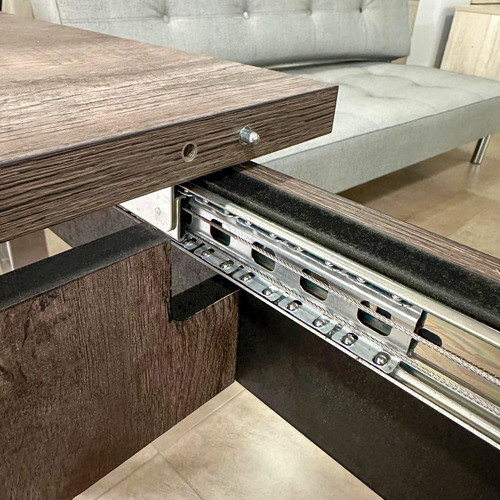 D_967383-MLA83881740479_042025-O.jpg Mesa Cocina Comedor Extensible 140 A 185 X 0.90. B. Cromado