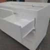 Bajo Mesada 120 X 57 X 82 Mdf 15 Mm- Con Mesada Marmol Sint