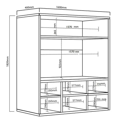 D_967838-MLA49407104372_032022-O.jpg Mesa Rack Home Vision P- Tv 65 2 Puertas Y Estantes- Dvs 05