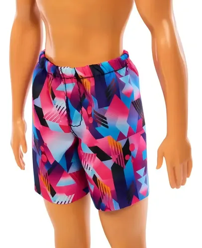 Muñeco Ken Beach Mattel Hxx52 Barbie