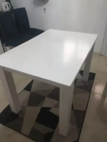 Mesa Cocina Comedor Fija 140 X 80. Tapa Mdf Laqueada