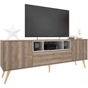 Rack Mesa Para Tv Led 65 Escandinava Dl 882- 180 X 65 X 35
