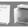 Vanitory Para Baño Con Mesada- 58 Cm. Melamina- Vpo 060