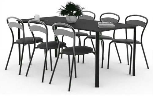 D_973631-MLA69563622595_052023-O.jpg Juego De 6 Sillas De Cocina De Caño Milano Sml 2017