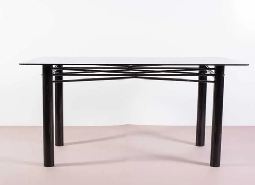 D_973645-MLA72218454157_102023-O.jpg Mesa Cocina Comedor Cristal- Vidrio 160 X 80. Base Caño 3
