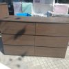 Comoda Chiffonier Cajonera 6 Cajones Mdf- 140 X 85 X 44