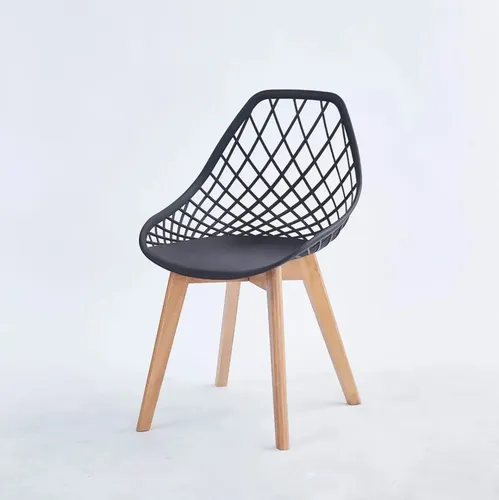 D_975012-MLA105971519332_022026-O.webp 4 Sillas Eames New Tulip Modelo Moderno Base Madera Negra