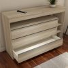 Comoda Cajonera Piacenza 3 Cajones- Aluminio 120- 90- 45