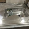 Combo Bajo Mesada + Alacena 1.20 Cm.+ Mesada Acero Inox