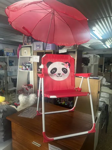 Sillon Reposera Infantil Con Sombrilla. Varios Colores