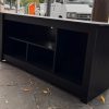 Rack Mesa Para Tv Depot Tv Stand. Color Negro- 135 X 60 X 40