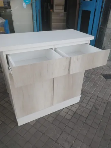 Bahiut Rack Vajillero 2 Puertas, 2 Cajones- 90 X 88 X 38-