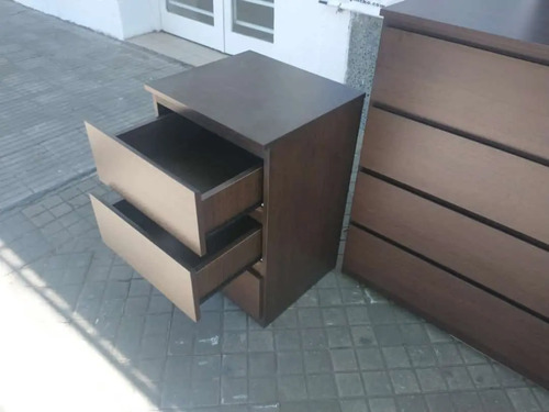 D_976992-MLA48319711766_112021-O.jpg Combo Comoda Chiffonier 4 Cajones, 1 Puerta + 2 Mesas De Luz
